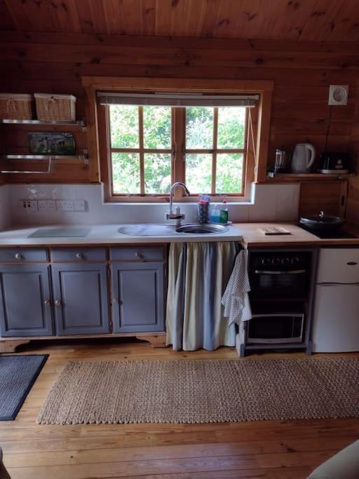 Cosy Log In Llanfoist Village Chalet *